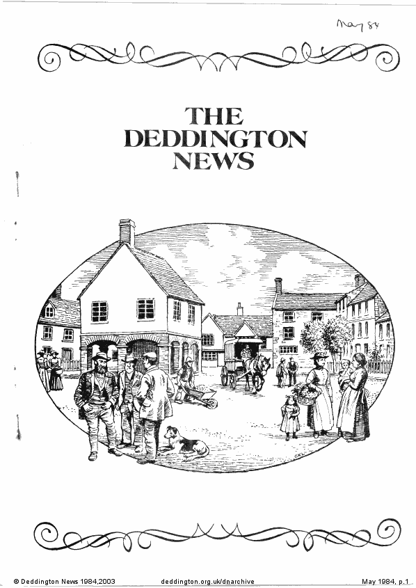 Deddington News May 1984, p.1