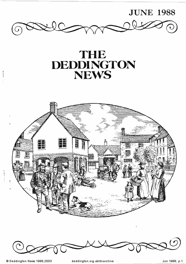 Deddington News June 1988, p.1