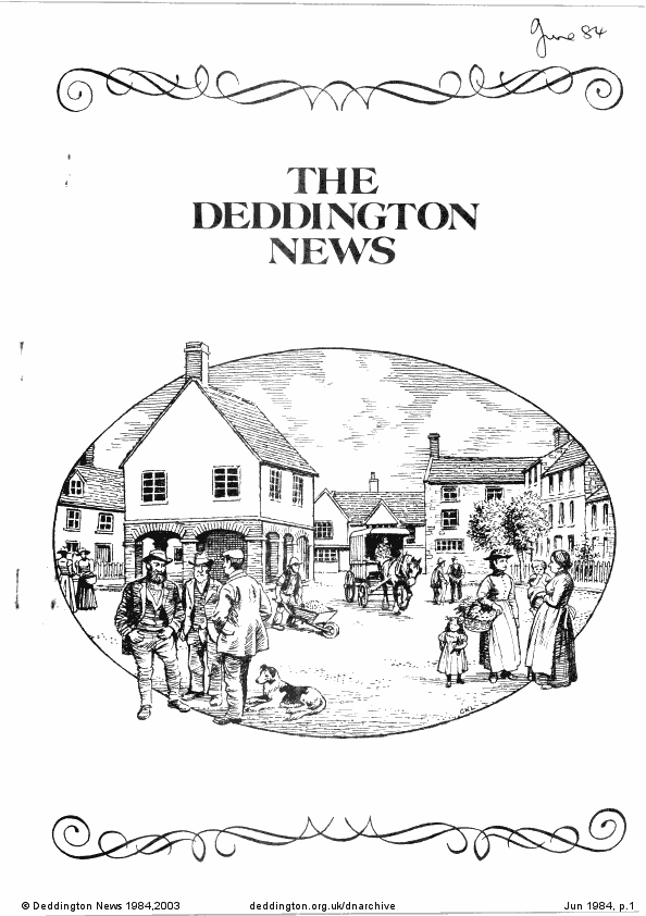 Deddington News June 1984, p.1