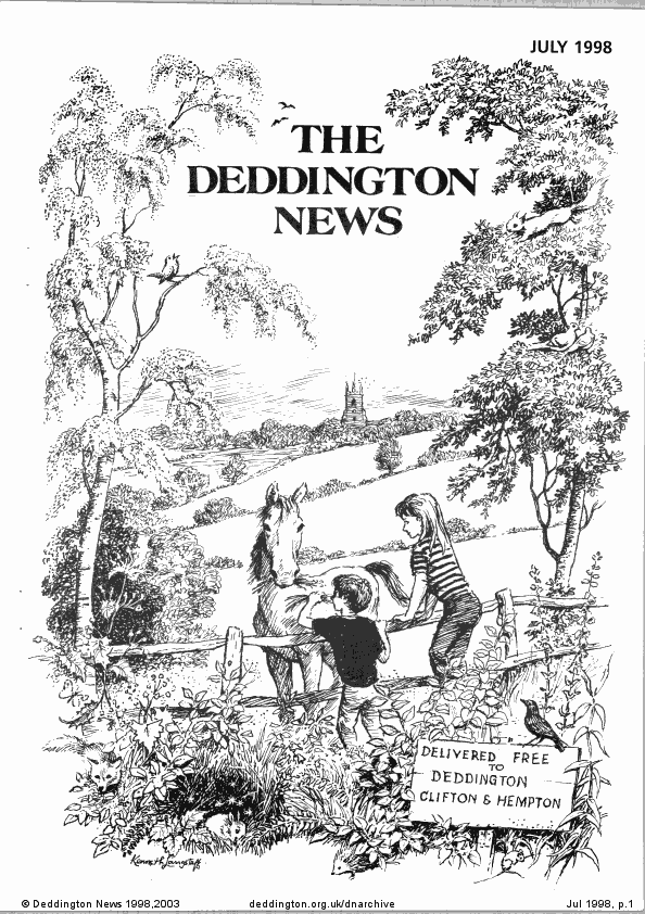 Deddington News July 1998, p.1